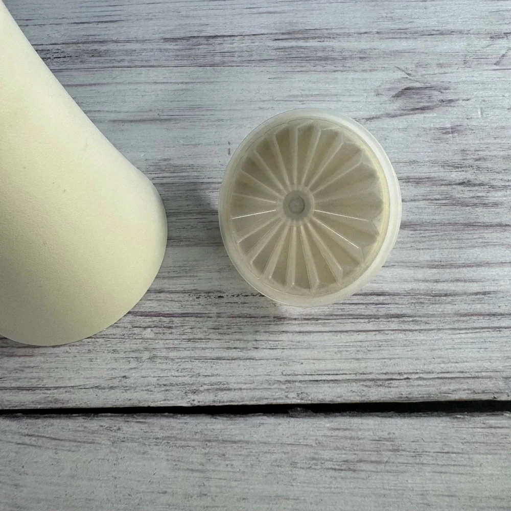 Tupperware Salad Dressing Cruet 1246-15 Vintage 70s Almond Oil Vinegar Dispenser